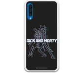 Funda original compatible con Samsung Galaxy A50 - A50s - A30s - Rick y Morty Glitch