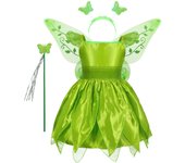 Elsa Anna Kid Princess Girls Dress Rapunzal  Kids Cosplay Halloween Vestidos Children Costume Birthday Party Dress