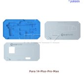 MiJing Z20 Pro Magnetic Stencil Fixture For iPhone X-15 PRO MAX Motherboard Middle Layer Reballing Soldering Platform Tools