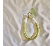 Mobile Phone Lanyard Woven Wristband Short Bracelet CCD Camera Clip Double Chain Keychain Short Lanyard Strap  Anti-Lost Lanyard
