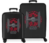 Star Wars Juego De Maletas ABS Rígida Star Wars Thre Truggle Negro