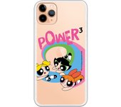 Funda original compatible con iPhone 11 Pro Max con un diseño de The Powerpuff Girls Power 3