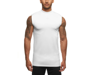 Men Gym Sleeveless Compression Shirt Fitness Tank Top Bodybuilding Tight Sports Mens Muscle Workout Singlets