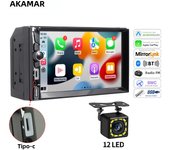 7inch Car Radio Wince System MP5 Player Wired CarPlay Wired Android Auto Universal Multimedia Autoradio Car Stereo 2DIN
