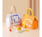 Portable Thermal Lunch Box Bags for Women Kids Food Storage Handbags Travel Picnic Pouch Insulated Cooler Bento Bag