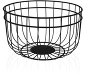 Versa Vonge Frutero, moderno, Medidas (Al x L x An) 30 x 4,3 x 30 cm, , Color Negro