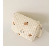 New Mommy Bag Cute Print Embroidery Mommy Bag Zipper Newborn Baby Diaper Bag Nappy Pouch Travel Stroller Storage Bags
