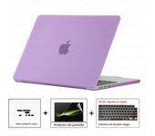 Laptop Case For MacBook Pro 14 M4 2024 Case Model A3112 Case & Dust plug & Screen film & Keyboard Cover Pro 16 M3 M2 Air 13 15.3