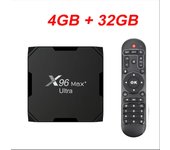 X96Max Plus Ultra TV Box Android 11 Amlogic S905X4 4GB 32GB TVBOX AV1 8K Wifi BT X96 Max Media Player TV Set Top Box