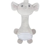 Sonajero para bebé, dispositivo incorporado para bebé, palo de agarre manual, juguete de peluche súper lindo, marioneta de mano
