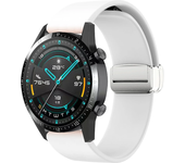20mm 22mm Watch Strap For Samsung Galaxy watch 6/4/5 pro/classic/3/gear s3 Silicone Magnetic bracelet Huawei watch gt 4 2 3 band