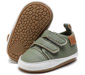 Baby Shoes Newborn Boys Sneakers Girls First Walker Kids Toddler Pu Leather Simple Everything Soft Sole Sneakers 0-18 Months
