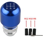 Universal Car Gear Shift Knob Gear Stick Manual Shifter Lever Retractable Adjustable Length Gear Head Aluminum Alloy Gear Head