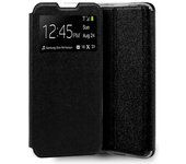 Tumundosmartphone Funda Libro Soporte con Ventana para Xiaomi Mi 10 / Mi 10 Pro Negra
