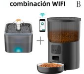 4L Pet Feeder Tuya WIFI Automatic Dog Food Dispenser Smart Cat Feeder 2L Cat Automatic Drinking Fountain Dog Water Feeder
