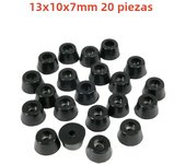 10pcs/20pcs Rubber Pads Tile Floor Protectors Rubber Non-slip Table Chair Furniture Feet Leg Pads Chair Leg Caps