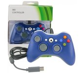 IMATICA LOS PALACIOS Mando con Cable para Xbox 360 Color Azul Vibrante