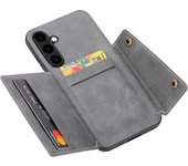 Card Holder Leather Case for Samsung Galaxy S25 Ultra S24 FE S23 S22 Ultra S21 S20 FE S10 Plus 5G Wallet Phone Cover Etui Coque