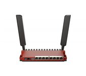 Mikrotik - L009UiGS-2HaxD-IN router inalámbrico Gigabit Ethernet Banda única (2,4 GHz) Rojo L009UIGS-2HAXD-IN
