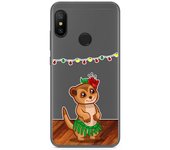 Tumundosmartphone Funda Gel Transparente para Xiaomi Redmi 6 Pro / Mi A2 Lite diseño Suricata Dibujos