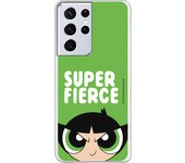 Funda original compatible con Samsung Galaxy S21 Ultra - S30 Ultra - The Powerpuff Girls Cactus Fierce