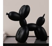 Black White Balloon Dog Statue Resin Sculpture Modern  Accessories Home Decoration Ornaments for Living Room Animal Figures