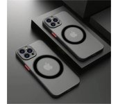 Magnetic Matte Case for iPhone 16 15 13 14 12 11 Pro Max XS XR X Shockproof Armor Covers for iPhone 15 14 Plus 12 13 Mini Funda