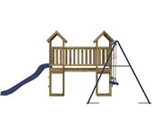 vidaXL Parque infantil de exterior madera de pino impregnada