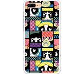 Funda original compatible con iPhone 7 Plus con un diseño de The Powerpuff Girls Comic con un diseño de TPU MATE