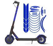 1 Set Reflective Sticker Wheel Decals Reflective Tire Applique Tape for XIAOMI M365 Pro 1S Night Safety Warning Cover