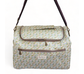 Bolsa isotérmica 35x23x20cm  (DIBUJO ALEATORIO) , nevera portatil para alimentos, con forro plastico impermeable con aislamiento térmico - Bagsgarden