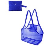 Children Sand Away Protable Mesh Bag Kids Toys Storage Bags Swimming Large Beach Bag for Towels Women Cosmetic Makeup Bag сумка
