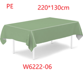 220*130cm White Plastic Tablecloth Plastic Table Cloth Disposable Tablecloths Tablecloths for BBQ Party Fine Dining Wedding