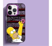 Cartoon Homer Simpson Case for Apple iPhone 15 Plus X 12 Pro 11Pro Max XR 13 XS Max 14 Pro 13 Pro 12 TPU Soft Cover