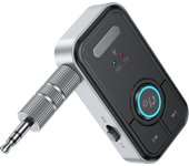 Adaptador de Audio AUX para Coche, receptor y transmisor con Bluetooth 5,3, Conector de 3,5mm, inalámbrico, para auriculares, altavoces de TV