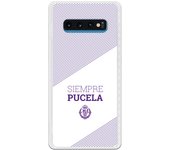 Funda original compatible con Samsung Galaxy S10 Plus - Real Valladolid Siempre Pucela