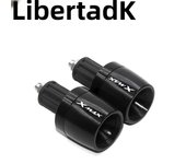 7/8" 22mm Motorcycle Handlebar Grips End Handle Bar Cap End Plug For YAMAHA XMAX X-MAX 125 250 300 400 XMAX125 XMAX250 XMAX300