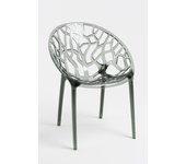 Silla Nido Transparente - Transparente Ahumada