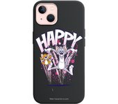 Funda original compatible con iPhone 13 Negro con un diseño de T&j Happy