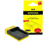 PATONA Slim USB cargador con USB-C Input compatible con Sony NP-FZ100 A7 III A7M3 Alpha 7 III A7 R III A7RM3 Alpha 7 R III A9 Alpha 9 FZ100