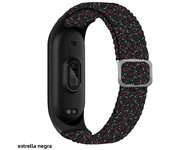 Bracelet for Mi band 7 Strap Elastic adjustable Nylon Braided Miband4 miband 5 correa Wristband xiaomi Mi band 3 5 4 6 strap