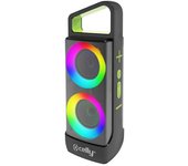 Celly altavoz 10w inalambrico con luces rgb negro