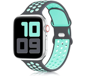 Strap For Apple Watch Band 49mm 44mm 45mm 42mm 41mm 38mm 40mm correa Silicone sports bracelet iwatch 8 SE 7 6 5 Ultra 49mm