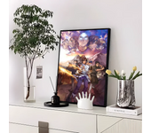 Avatar The Last Airbender Aang Fight  Self-adhesive Art Poster HD Quality Wall Art Retro Posters for Home Home Decor