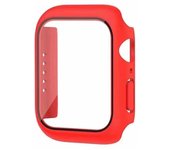 Glass+Case For Apple Watch Serie 8 7 6 SE 5 4 3 2 iWatch Case 45mm 41mm 44mm 40mm 38mm 42mm Bumper Screen Protector Cover Watch
