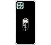 Funda original compatible con Samsung Galaxy A22 5G - Granada Fondo Negro Escudo Blanco SS18-19