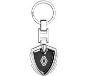 3D Metal Car Logo Key Rings Keyring Keychain For Renault Trafic Clio Laguna 2 Megane 2 3 Duster Logan Captur koleos RS