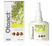 Otoact, Limpiador de Orejas Ceruminolítico para Perros y Gatos, 100 ml