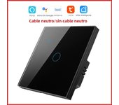 Smart Switch EU WiFi Smartlife Neutral Wire/No Neutral Wire Touch Light Switch 220V Works With Alexa Google Home 1/2/3/4 Gang