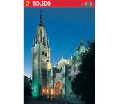 Domínguez - Imán Metálico Laminado Brillo - Grosor 2 m - Toledo Catedral Noche